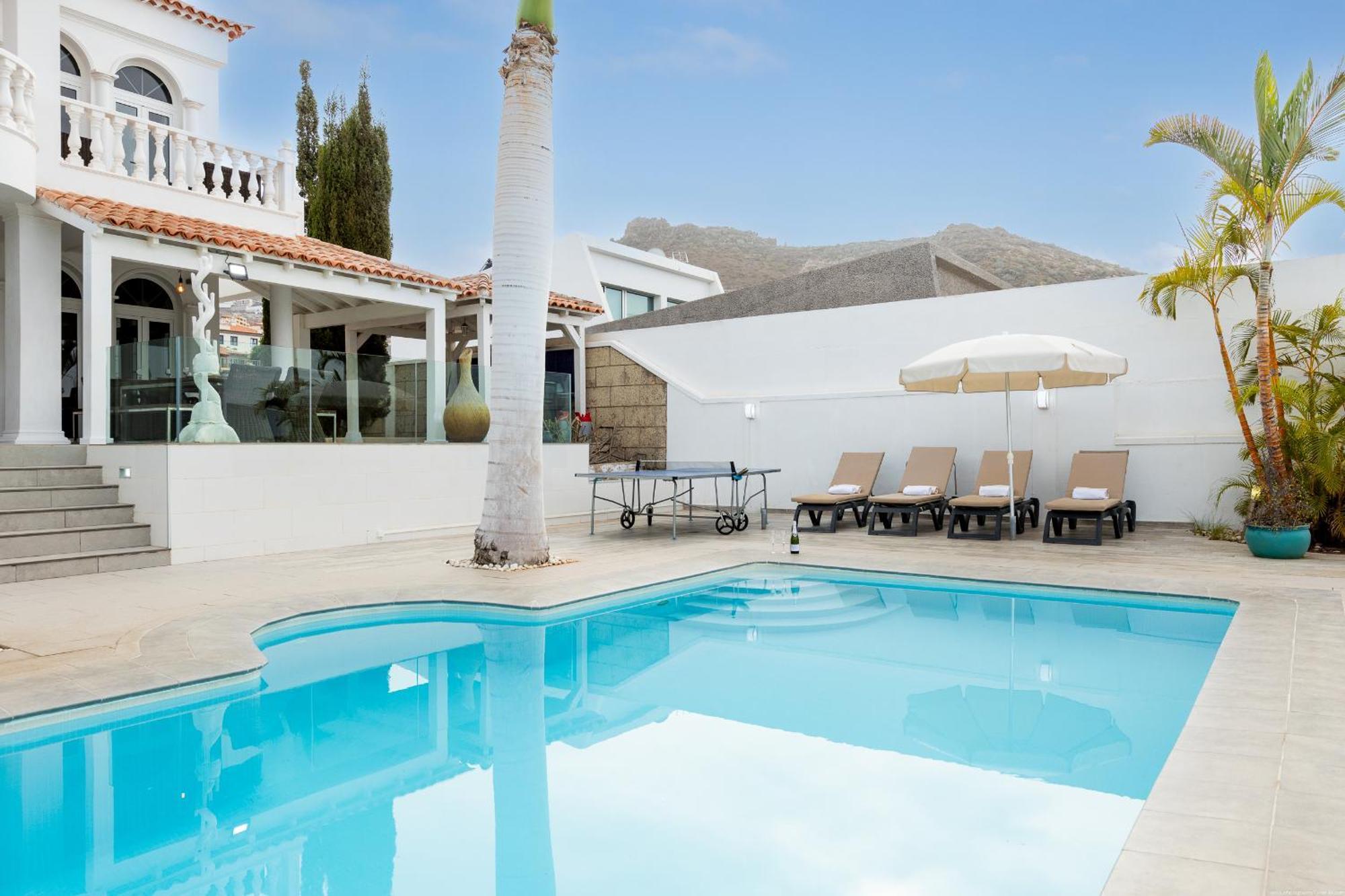 Villa Ocean Palm, Heated Pool! Costa Adeje  Buitenkant foto
